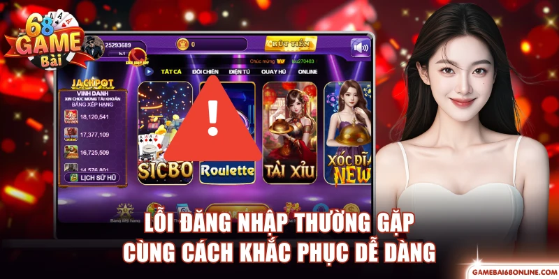 Lỗi đăng nhập thường gặp cùng cách khắc phục dễ dàng